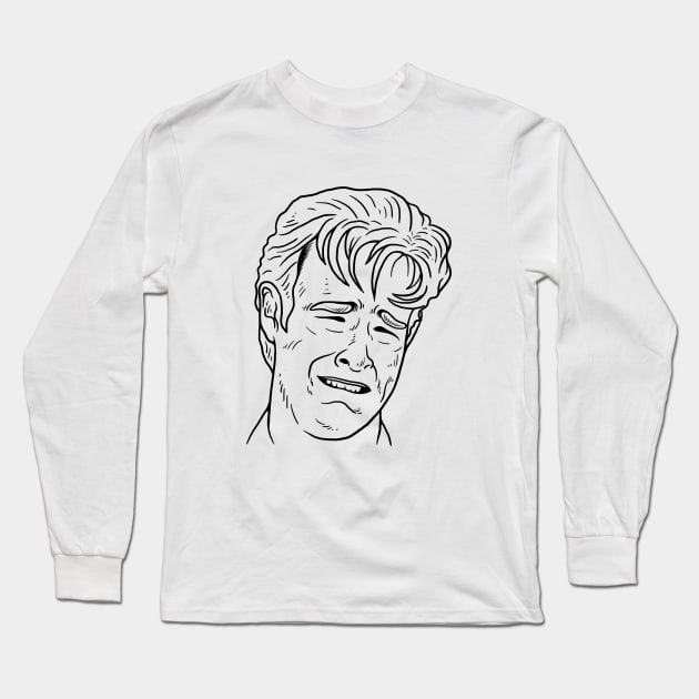 Crying Dawson Long Sleeve T-Shirt by dumbshirts